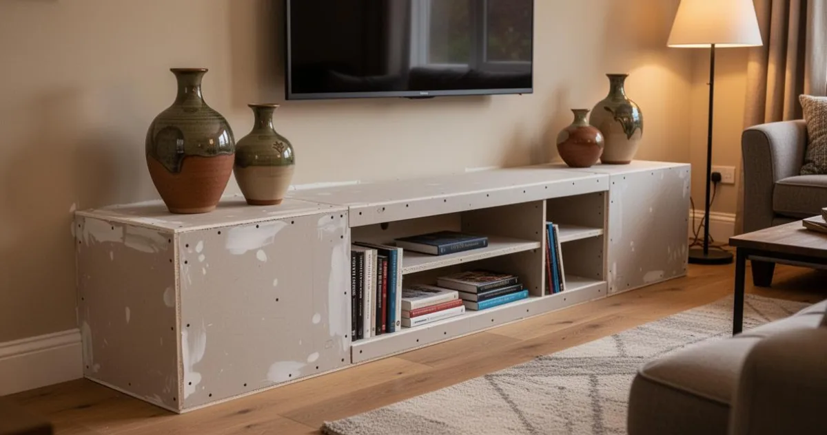 Guide pratique : la structure et la fabrication de votre meuble TV en placo – image 4
