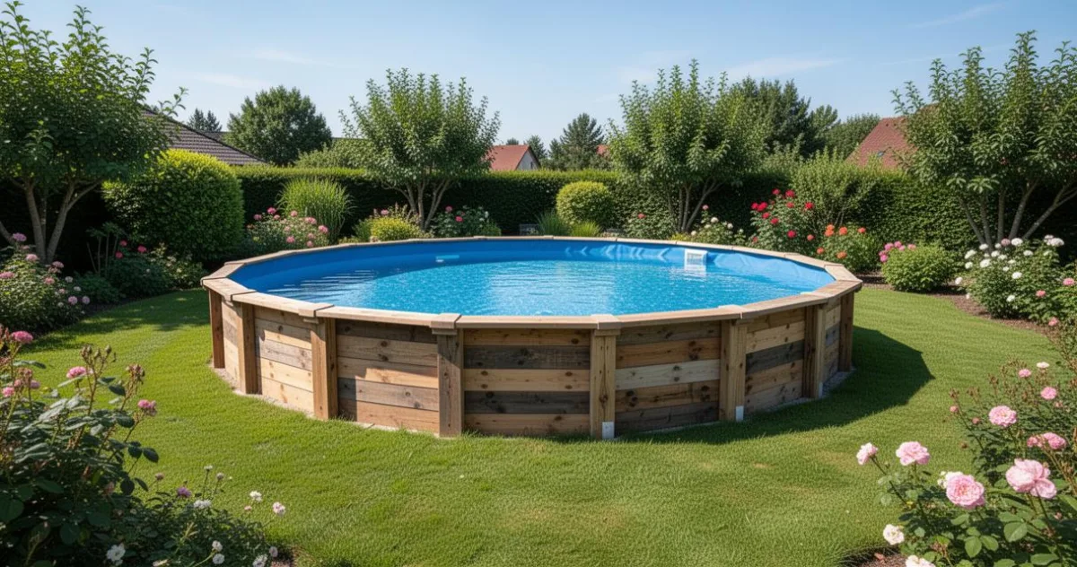 Piscine en palettes : les étapes clés pour assembler la structure de votre bassin