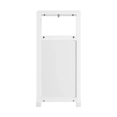 Armoire à linge blanche avec sac pliable – image 2