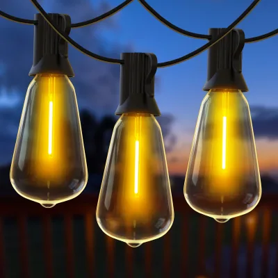 Guirlande lumineuse rétro de 50 ampoules – image 2