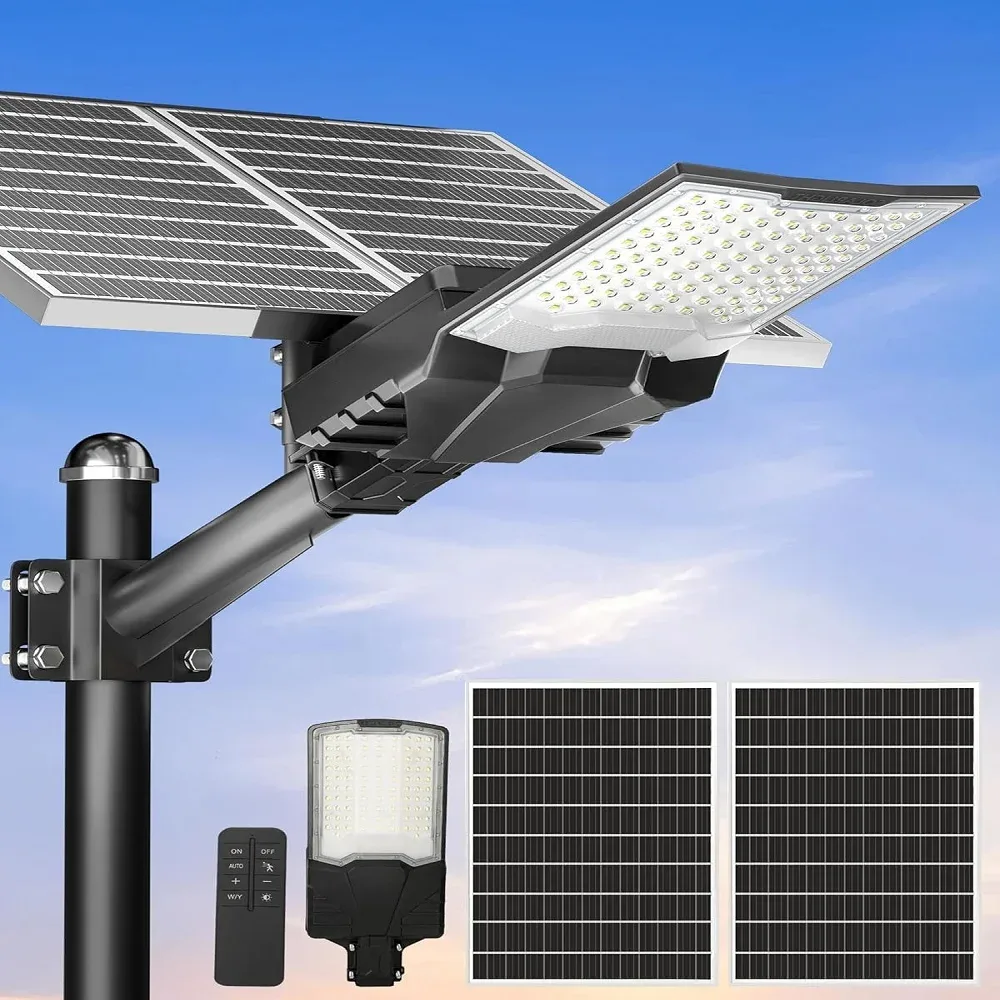 Lampe solaire de rue avec télécommande
