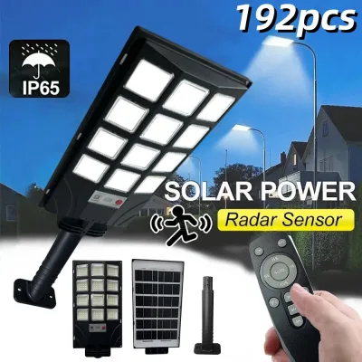 Lampe solaire LED étanche à détecteur de mouvement – image 3