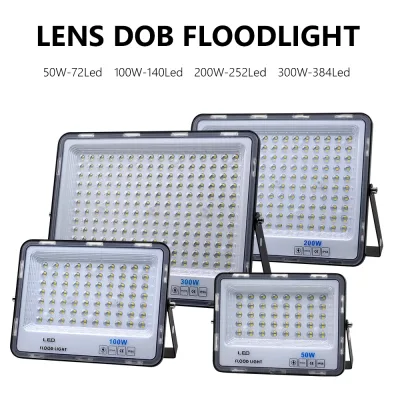 Projecteur LED d'extérieur blanc, boîtier aluminium – image 2