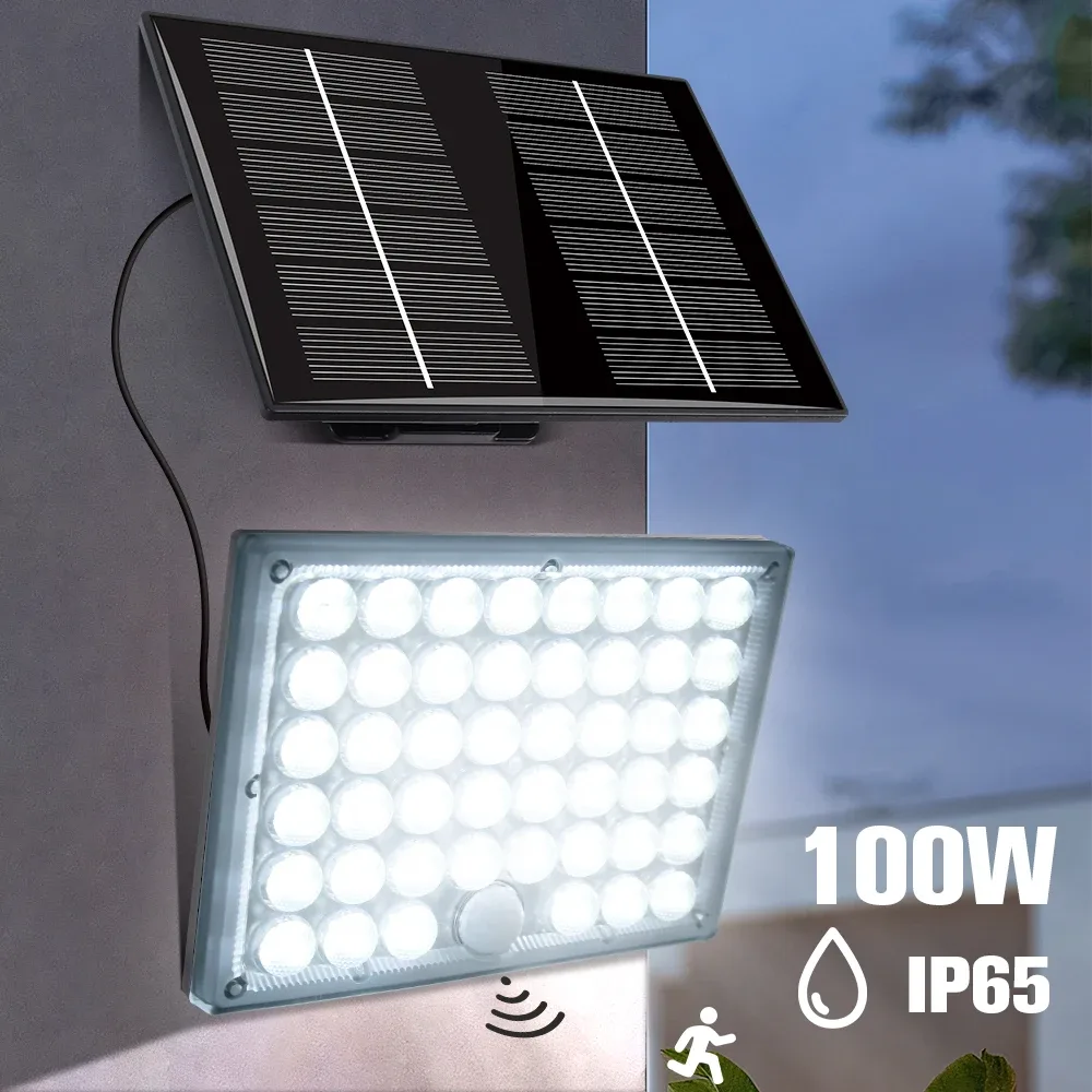 Projecteur solaire LED avec capteur de mouvement