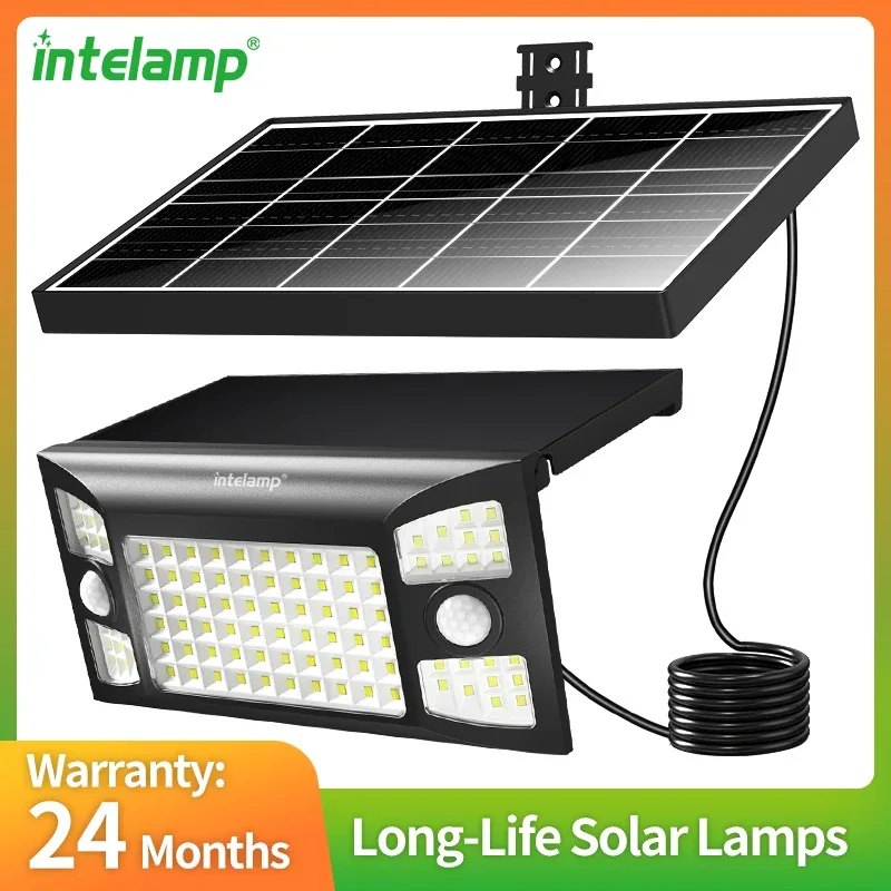 Projecteur solaire LED avec détecteur de mouvement