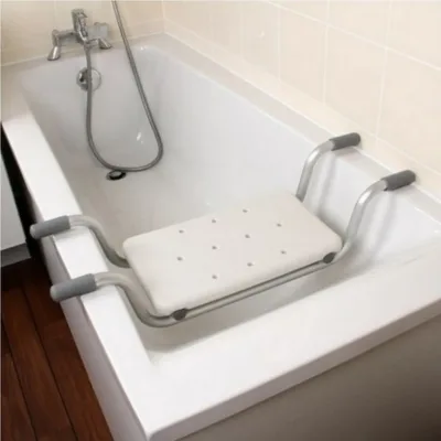 Siège de baignoire extensible en aluminium – image 2