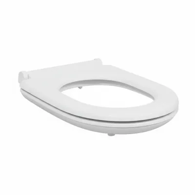 Siège de toilette blanc en duroplast – image 2