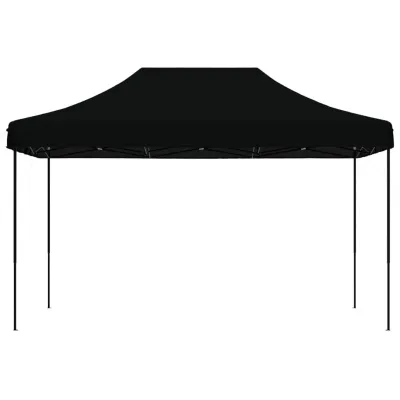 Tente de réception pliable noire 440×292×315 cm – image 3