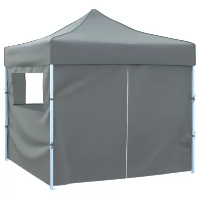 Tente de réception pliante anthracite 3 × 3 m – image 2