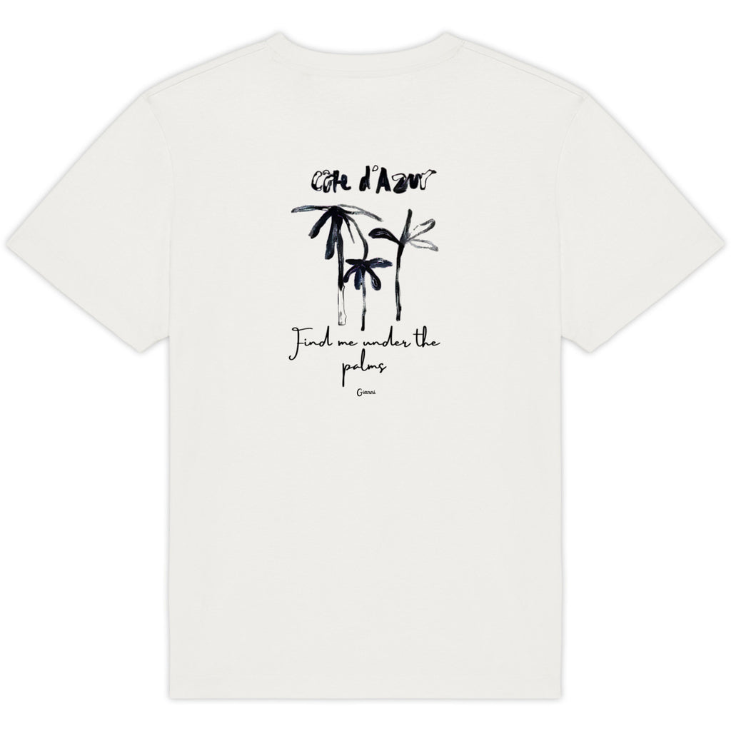 T-shirt oversize Côte d'Azur  - dos_0