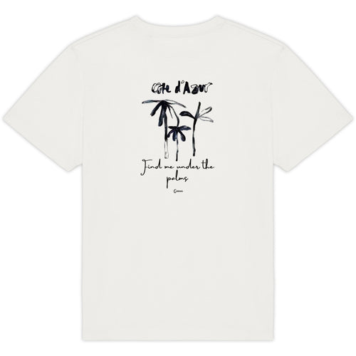 T-shirt oversize Côte d'Azur  - dos_0
